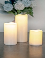 flickering flameless candles